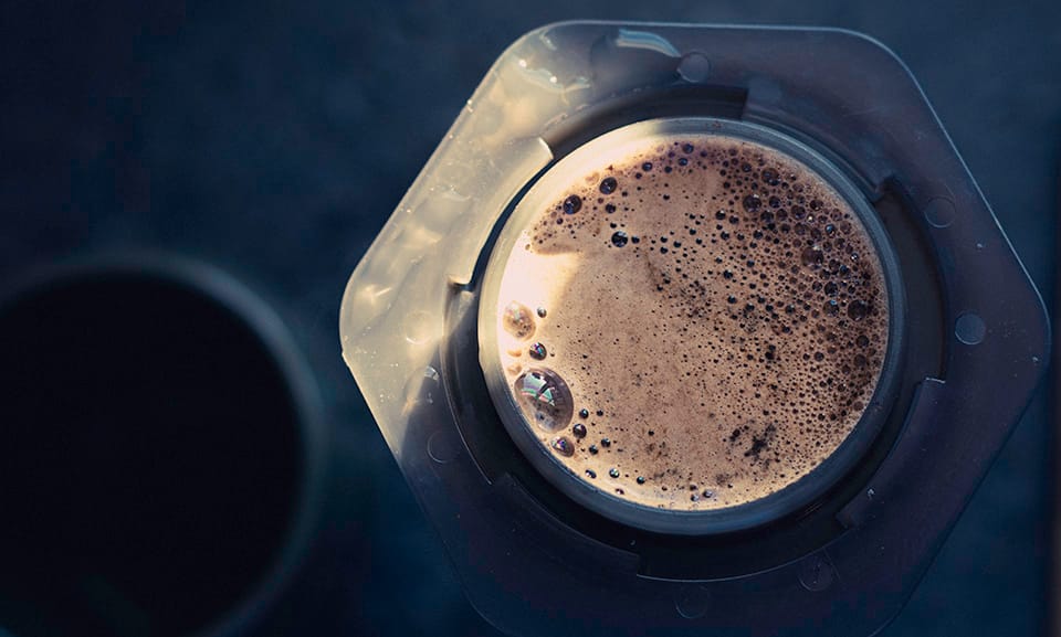 Coffee brewing in the chemex